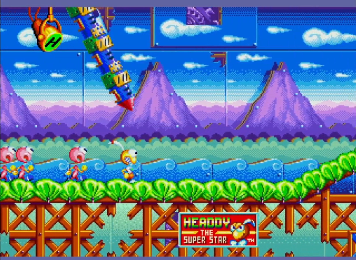 Screenshot Dynamite Headdy 1